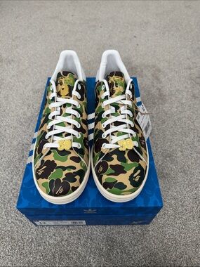 adidas Stan Smith Sneakers - Green Camo